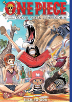 One Piece Color Walk Compendium: East Blue to Skypiea Art Book (Hardcover) image number 0