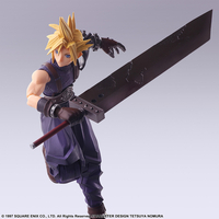 Final Fantasy VII - Cloud Strife Bring Arts Action Figure image number 5