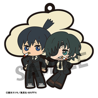 Chainsaw Man - Chibi Character Rubber Mascot Blind Box Keychain image number 5