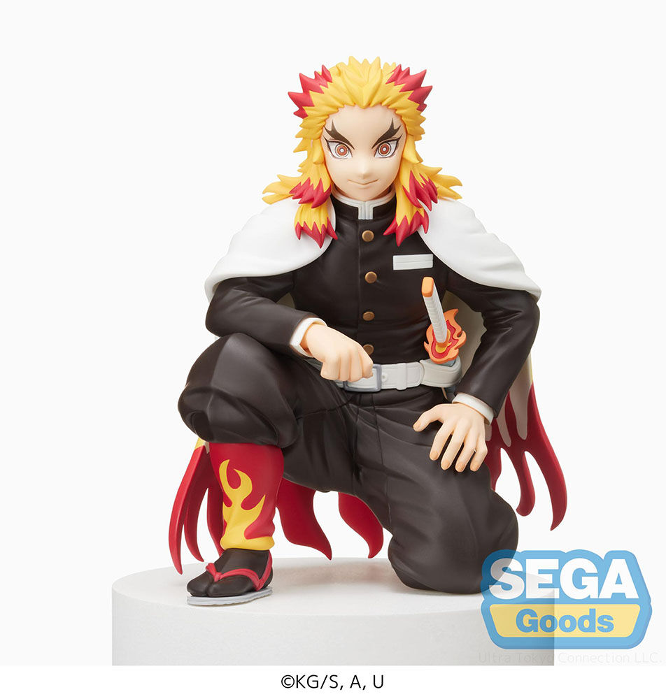 Demon Slayer: Kimetsu no Yaiba - Kyojuro Rengoku Demon Slayer PM Prize Figure (Hashira Meeting Perching Ver.)