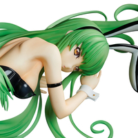 Code Geass Lelouch Of The Rebellion - C.C. 1/4 Scale Figure (Bare Leg Bunny Ver.) image number 7