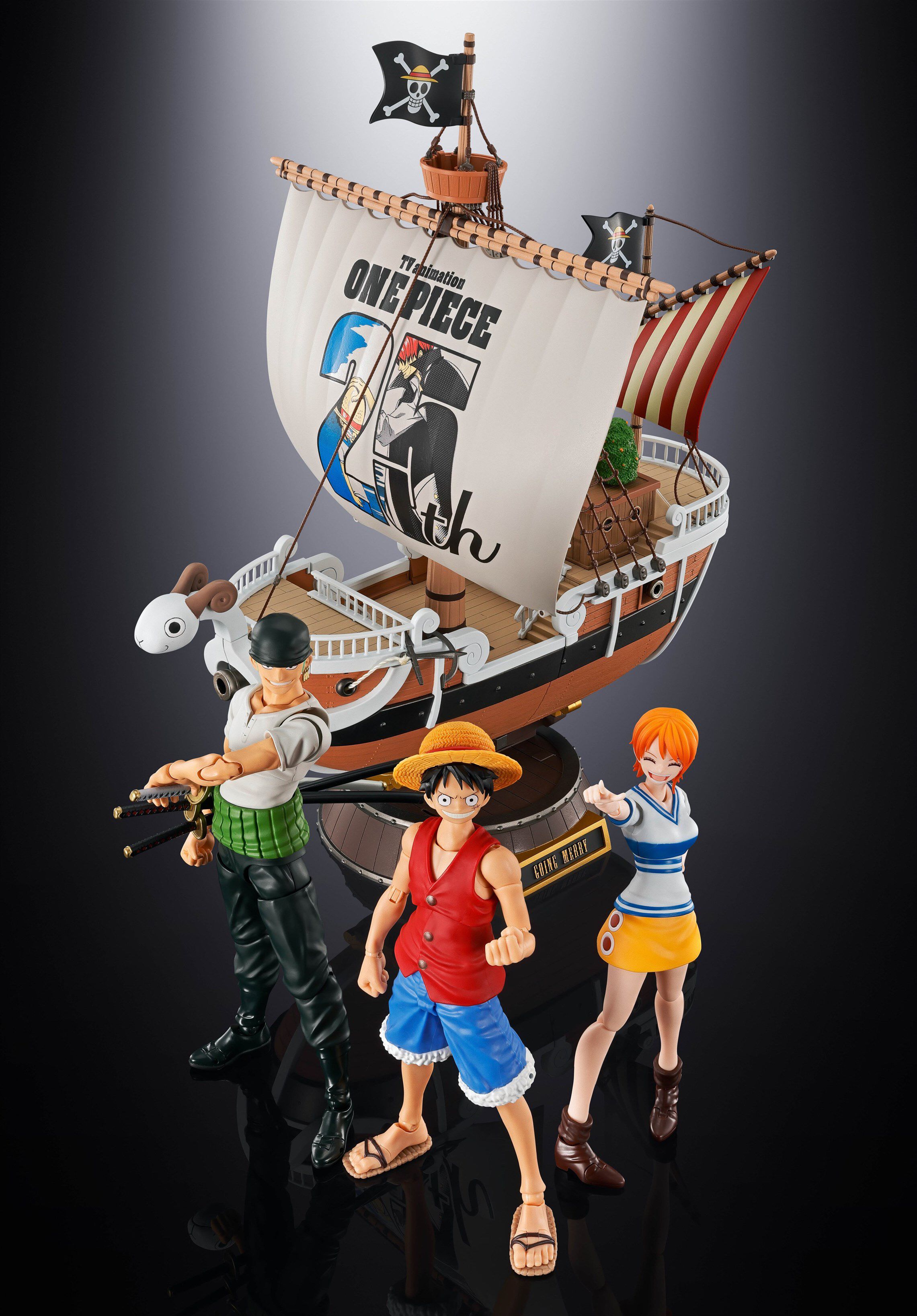 one-piece-roronoa-zoro-shfiguarts-figure-romance-dawn-ver-rerun image number 9