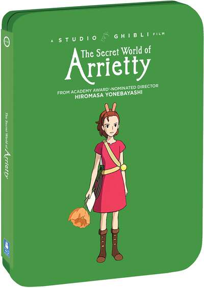 The Secret World of Arrietty - Blu-ray + DVD - SteelBook