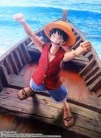 one-piece-monkey-d-luffy-sh-figuarts-action-figure-romance-dawn-ver image number 9