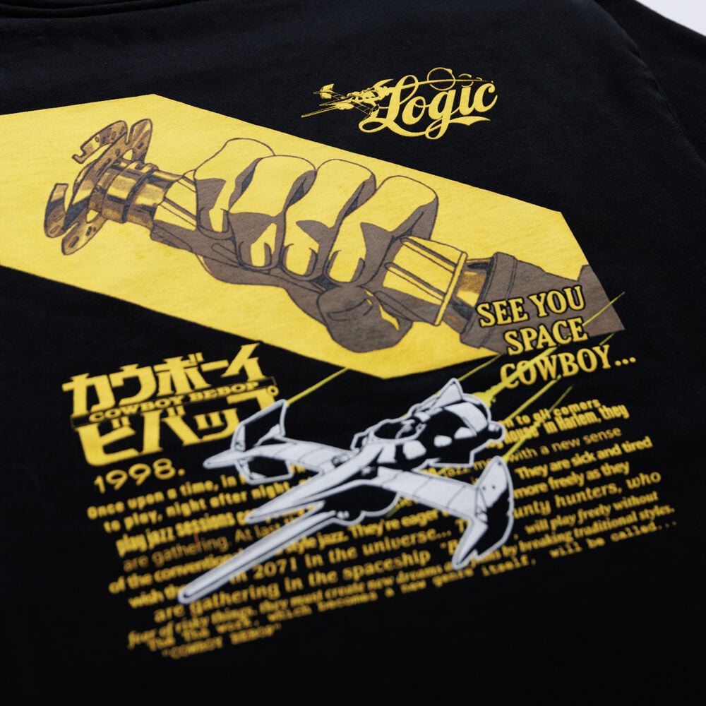 Crunchyroll x Logic x Cowboy Bebop - Cowboy Bebop 1998 Hoodie - Crunchyroll Exclusive image number 4
