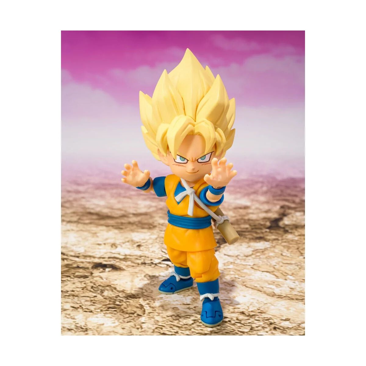 Figurine Dragon Ball S.H.Figuarts Super Saiyan Son Goku (mini) Daima 8 cm image number 2