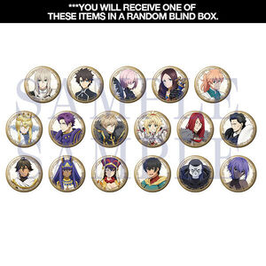 Fate/Grand Order The Movie Divine Realm of the Round Table Camelot Trading Pin Blind Box
