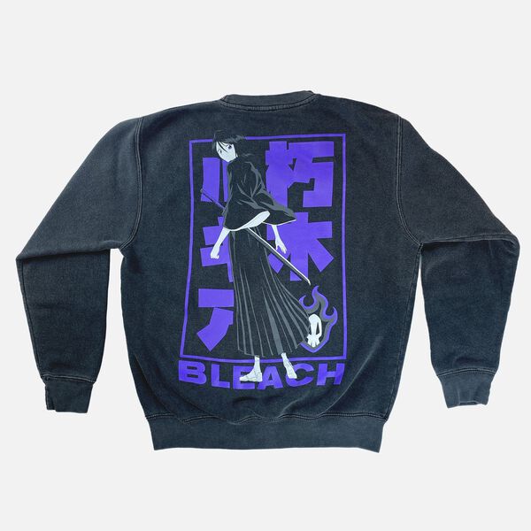 BLEACH Rukia Look Back Crew Sweatshirt Crunchyroll Exclusive