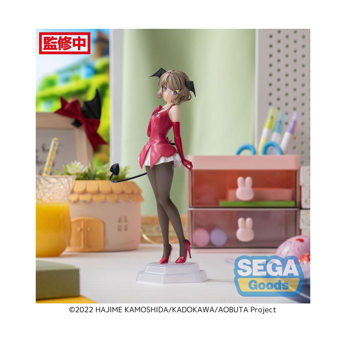 RASCAL DOES NOT ..- Tomoe Koga - Desktop X Decorate Statue 16cm image number 1