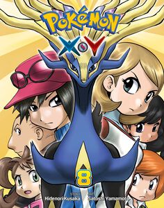 Pokemon XY Manga Volume 8