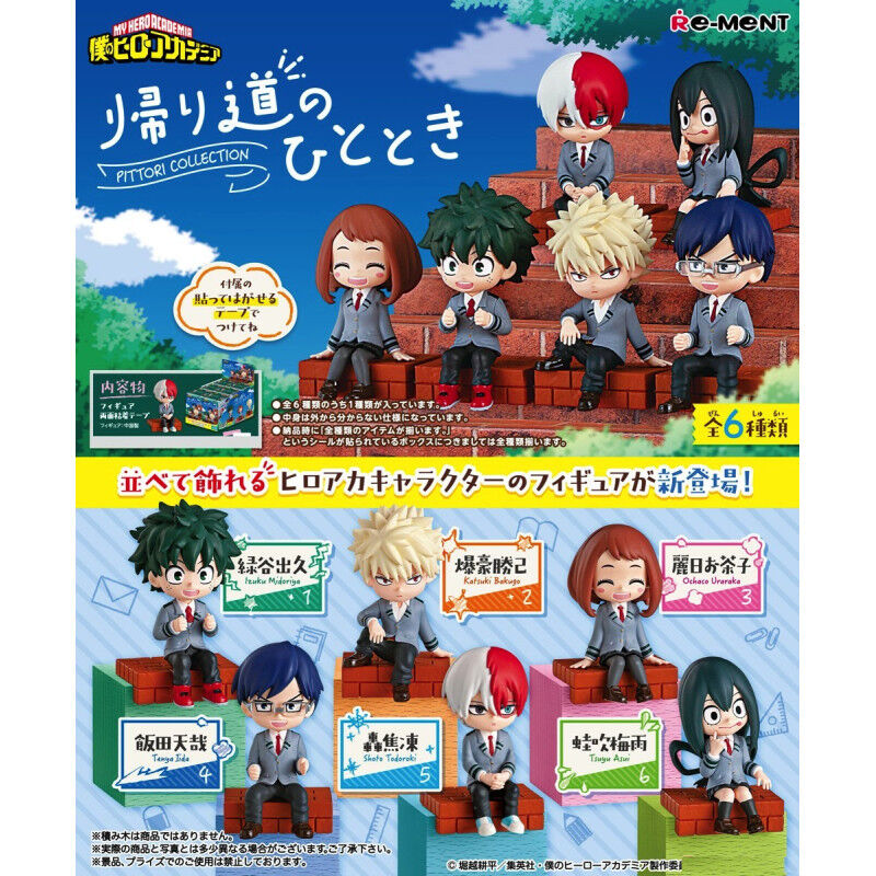My Hero Academia Pittori Collection Mini Figures 6 cm Display (6) image number 1