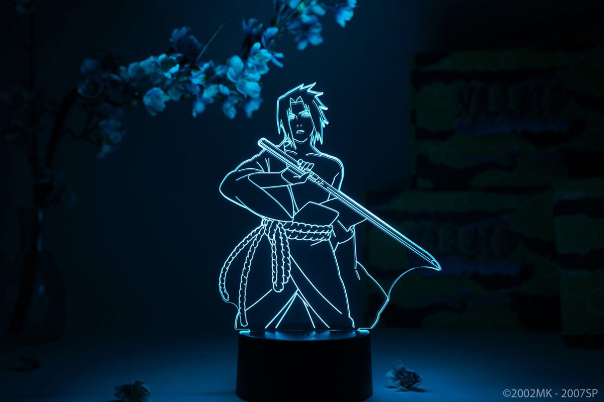 Naruto Shippuden - Sasuke Uchiha Sword Otaku Lamp