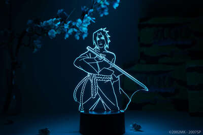 Naruto Shippuden - Sasuke Uchiha Sword Otaku Lamp