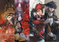 Final Fantasy XIV: Stormblood - The Art of the Revolution -Eastern Memories- Art Book image number 1