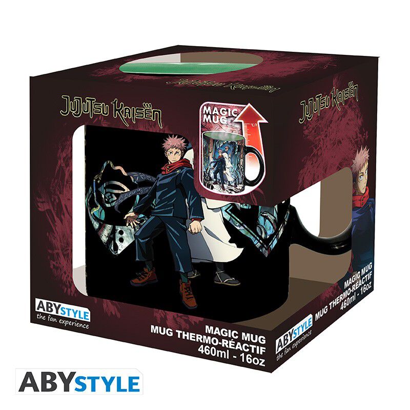 jujutsu-kaisen-mug-heat-change-460ml-itadori-sukuna-cartonx2 image number 2
