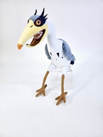 the-boy-and-the-heron-talking-heron-16-inch-plush image number 1
