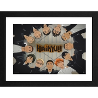 haikyu-karasuno-fight-framed-print image number 0