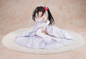 Date A Live - Kurumi Tokisaki 1/7 Scale Figure (Light Novel Wedding Dress Ver.)