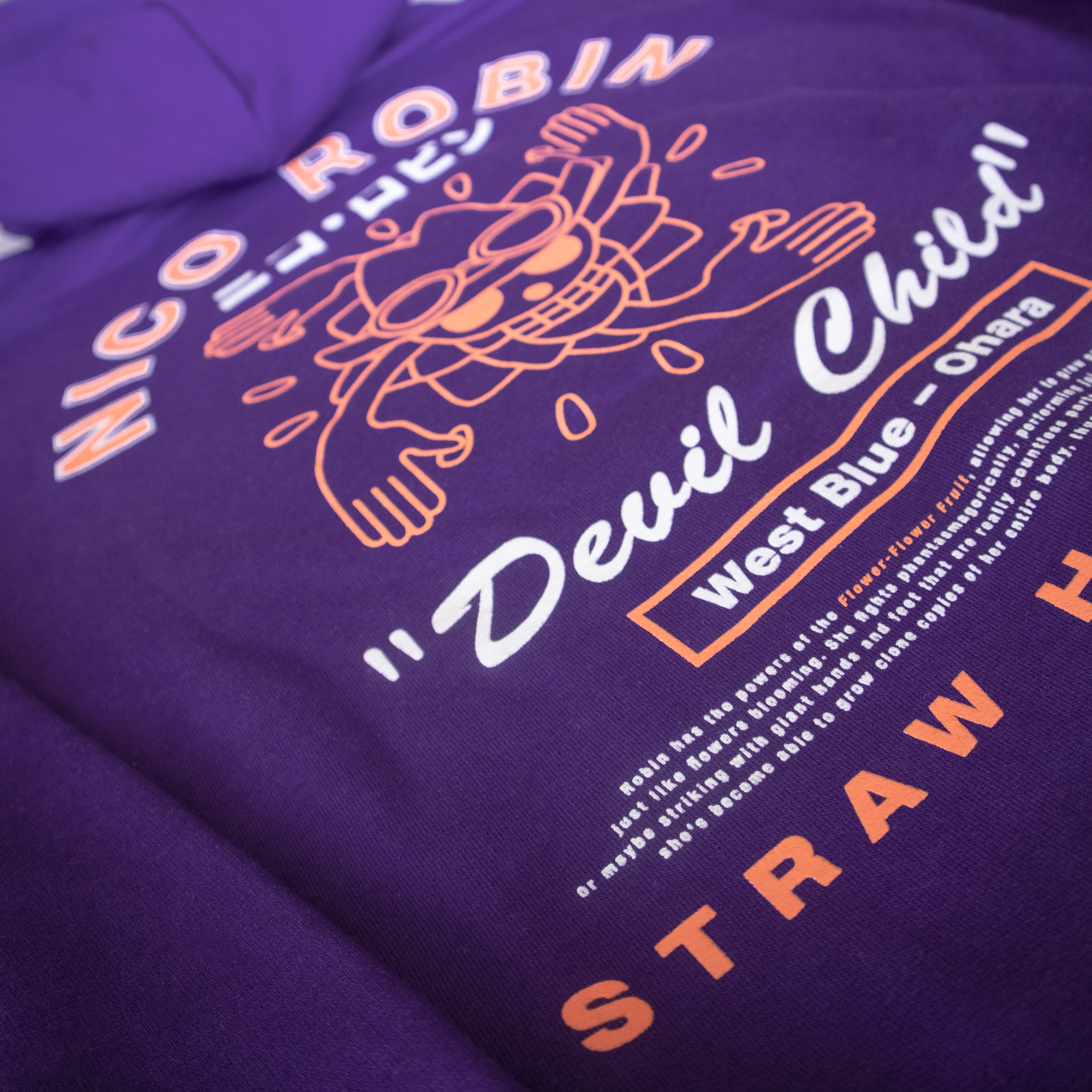 One Piece - Nico Robin Devil Child Hoodie - Crunchyroll Exclusive