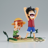 one-piece-monkey-d-luffy-nami-world-collectible-log-stories-prize-figure image number 3