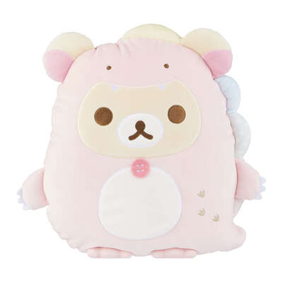 Rilakkuma - Korilakkuma Dinosaur Flat Mochi 15 Inch Plush