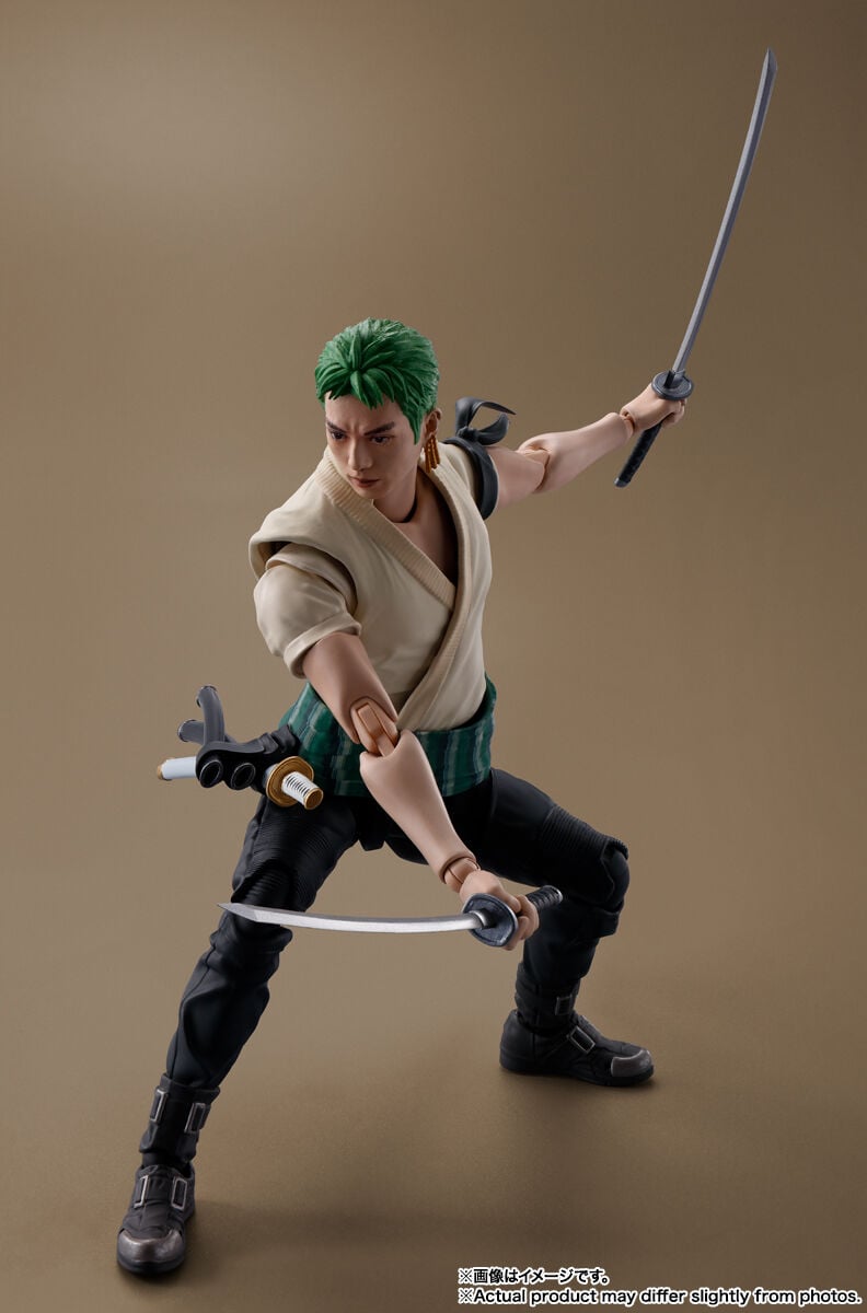 Roronoa Zoro Une S&eacute;rie Netflix One Piece Figurine S.H.Figuarts image number 4