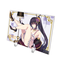 high-school-dxd-akeno-himejima-15th-anniversary-foil-stamped-acrylic-panel image number 0