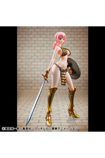 OnePiece-statuette-PVC-P-O-P-Gladiator-Rebecca-Sailing-Again-Super-Limited-Reprint-Ver-22-cm image number 6