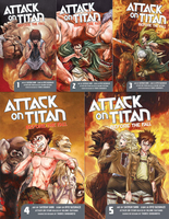 attack-on-titan-before-the-fall-manga-1-5-bundle image number 0