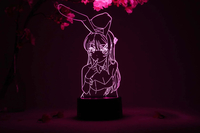 Rascal Does Not Dream of Bunny Girl Senpai - Bunny Girl Bust Otaku Lamp image number 7