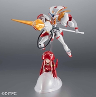 DARLING in the FRANXX - Strelizia & Zero Two 5th Anniversary SH Figuarts Action Figure Set image number 4