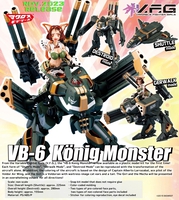 Macross Delta - VB-6 Konig Monster Model Kit image number 21