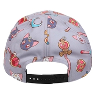 Sailor Moon - Icons All Over Print Snapback Hat image number 1