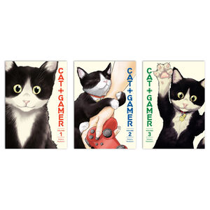 Cat + Gamer Manga (1-3) Bundle