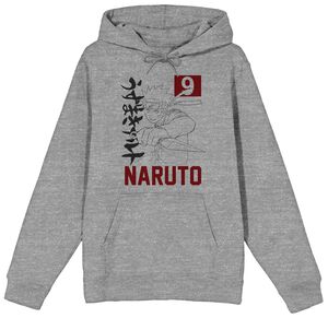 Naruto Shippuden - Naruto 9 Kanji Hoodie