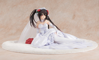 Date A Live - Kurumi Tokisaki 1/7 Scale Figure (Light Novel Wedding Dress Ver.) image number 2