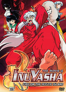 Inu Yasha Movie 4 Fire on the Mystic Island DVD