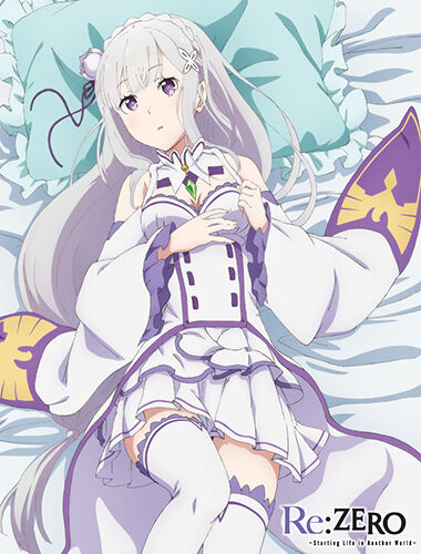 Re:Zero - Relaxing Emilia Throw Blanket