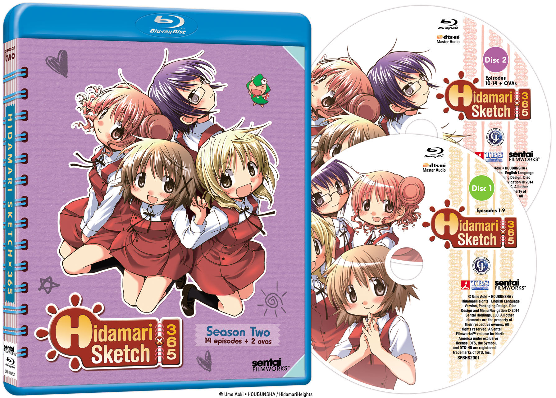 Hidamari Sketch x 365 Blu-ray Complete Collection (S) (Seaso