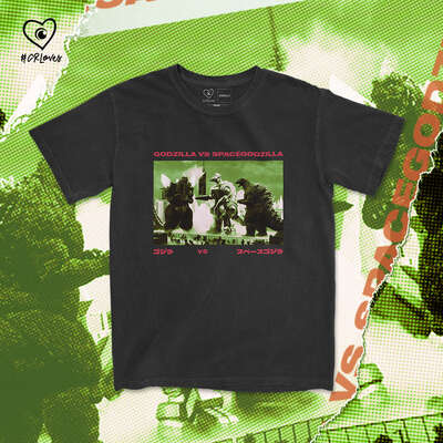 CR Loves Godzilla III - Godzilla vs. SpaceGodzilla T-Shirt