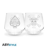 one-piece-2-glass-set-luffy-ace image number 2