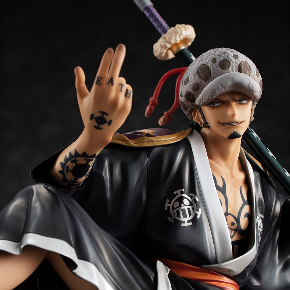 One-Piece-statuette-PVC-Portrait-Of-Pirates-Warriors-Alliance-Trafalgar-Law-17-cm image number 1