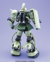 mobile-suit-gundam-ms-06f-zaku-ii-pg-160-scale-model-kit image number 3