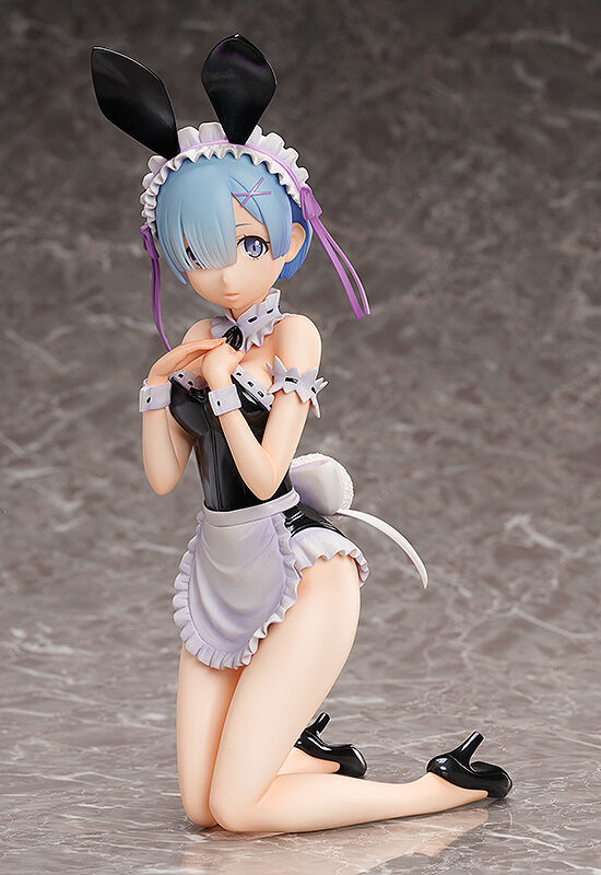 Re:ZERO - Rem 1/4 Scale Figure (Bare Leg Bunny Ver.)