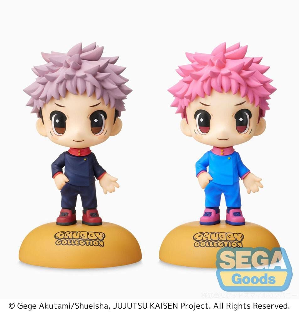 Jujutsu-Kaisen-statuette-PVC-Chubby-Collection-Yuji-Itadori-11-cm image number 0
