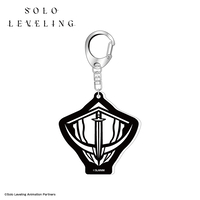 solo-leveling-hunters-guild-emblem-acrylic-keychain image number 0