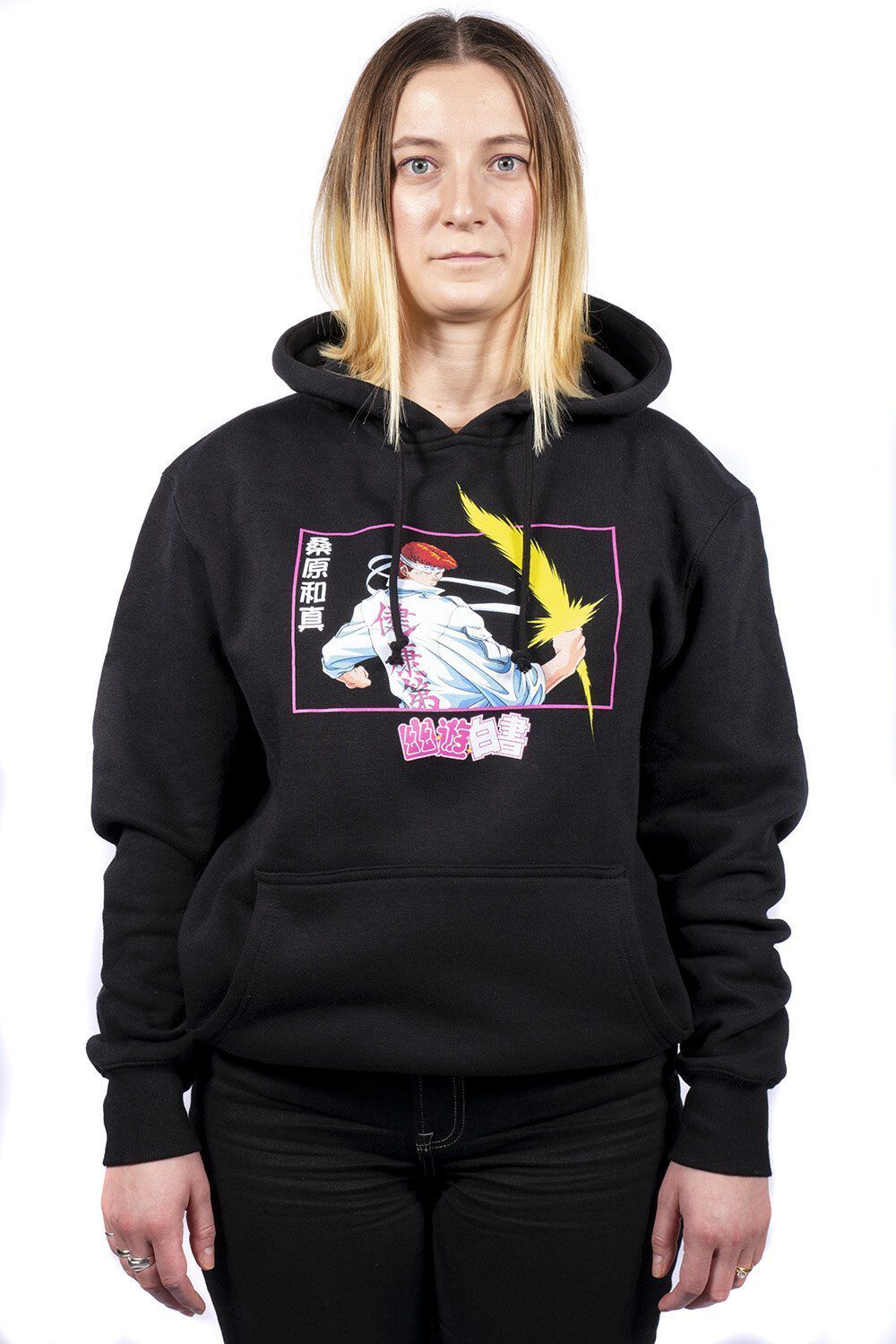 Yu Yu Hakusho - Kazuma Kuwabara Hoodie image number 2