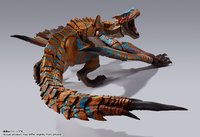 Monster Hunter - Tigrex SH Monsterarts Figure (Rise Sunbreak Ver.) image number 4