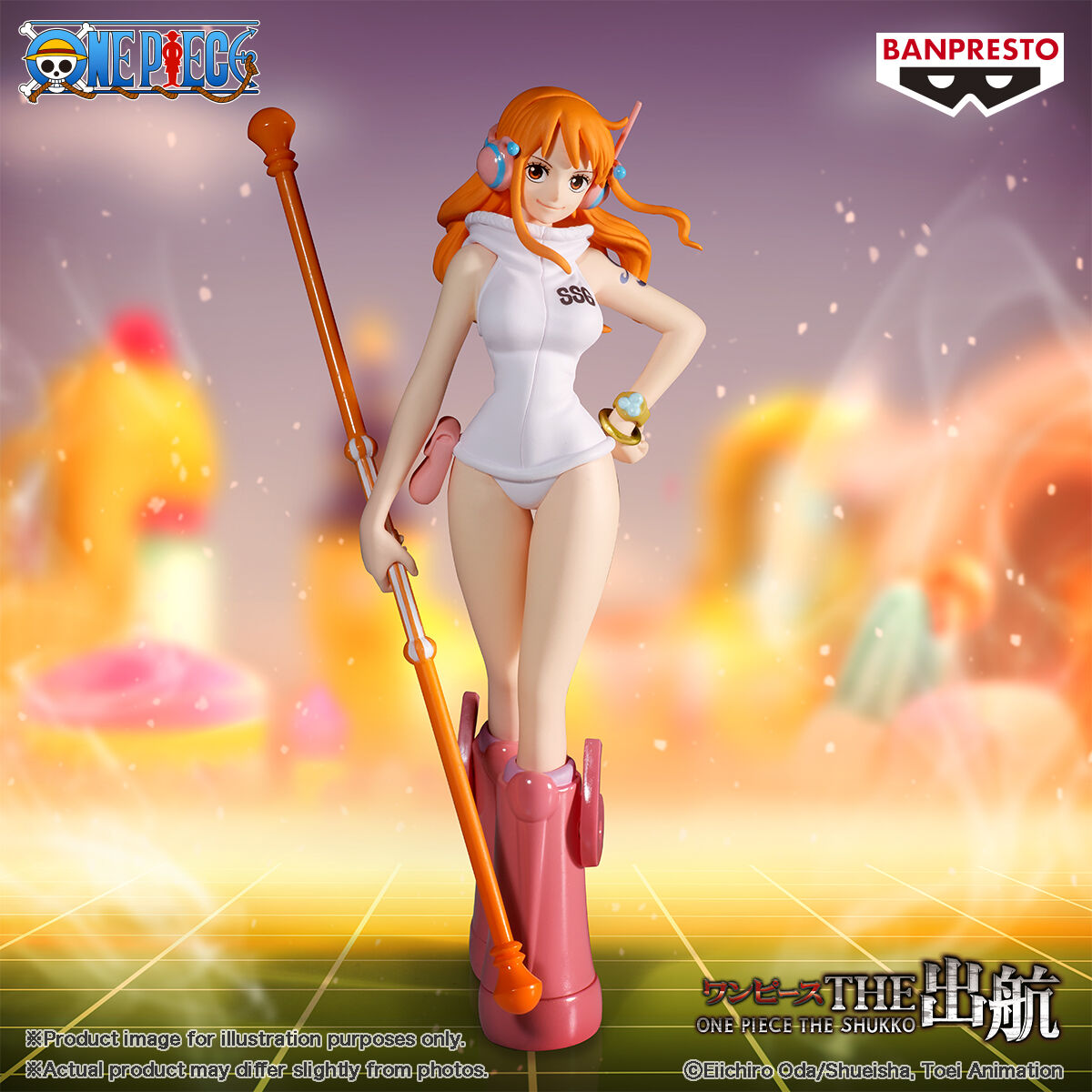 one-piece-nami-the-shukko-prize-figure-egghead-island-ver image number 6