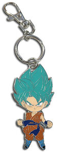 Super Saiyan Blue Son Goku Dragon Ball Super Metal Keychain